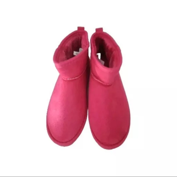 New - Pink lined ankle boot women Size 9 Thinsulate 3M Insulation - Picture 3 of 6